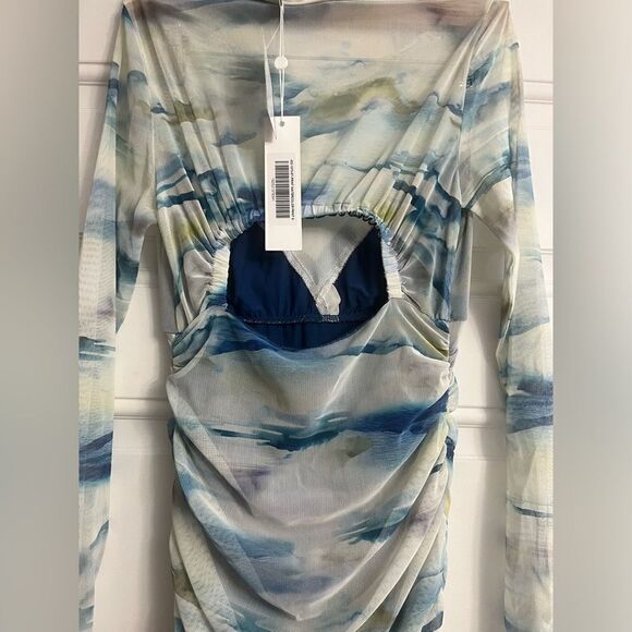 Jonathan Simkhai NICA MESH MINI DRESS NWT Size S - Picture 7 of 12